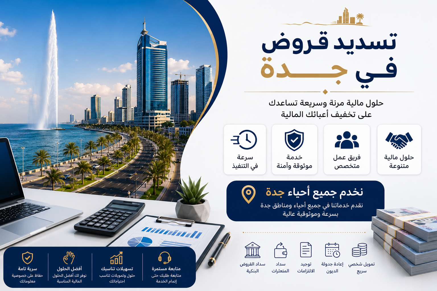 تسديد قروض جدة
